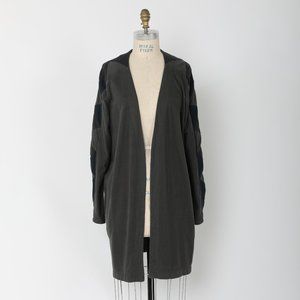 Birds In The Air Top in Graphite